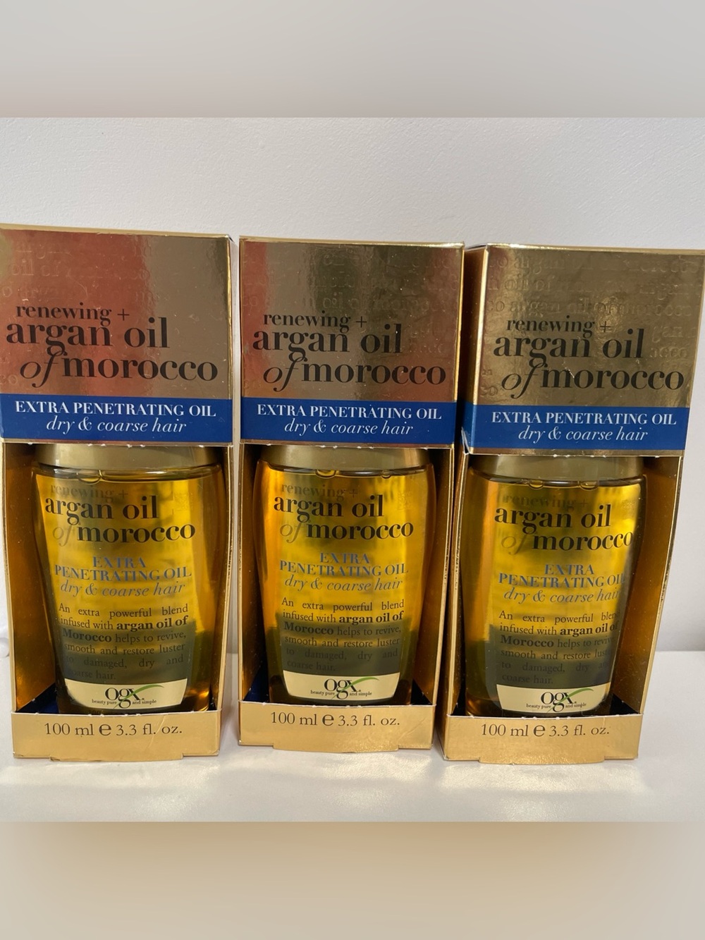 OGX Renewing + Argan Oil of Morocco Extra Penetrating Oil - Golden